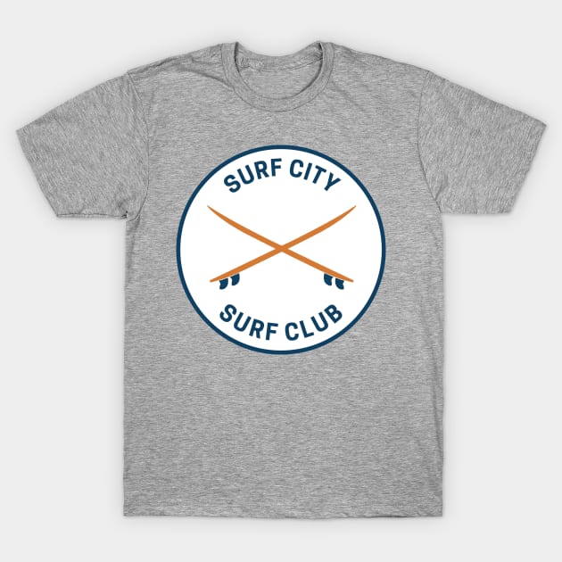 Vintage Surf City Surf Club T-Shirt by fearcity